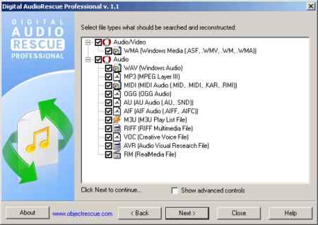 Digital AudioRescue Professional ver. 1.1