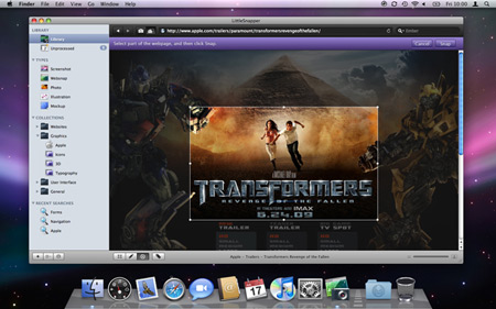 LittleSnapper 1.7 — новая версия утилиты для создания скриншотов Mac OS X
