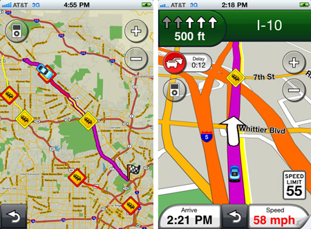 StreetPilot — навигационное ПО для iPhone от Garmin