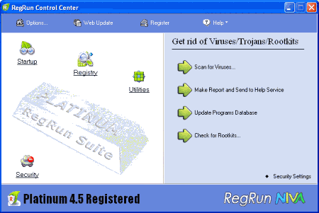 Настройщики: RegRun Security Suite v.6.97.60