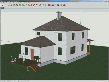 Графика: Google SketchUp v.8.0.4811