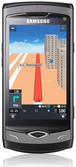 Для Samsung Bada выпущена полноценная спутниковая GPS-навигация по России