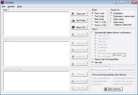 Чистильщики: CloneSpy v.2.6