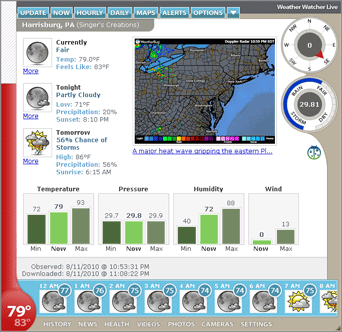 Утилиты: Weather Watcher Live v.7.0.50