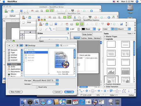 NeoOffice 3.1.2 Patch 4 — обновление бесплатного офисного пакета для Mac OS X