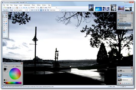 Графика: Paint.NET v.3.5.7