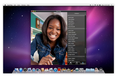 FaceTime for Mac OS X 1.0