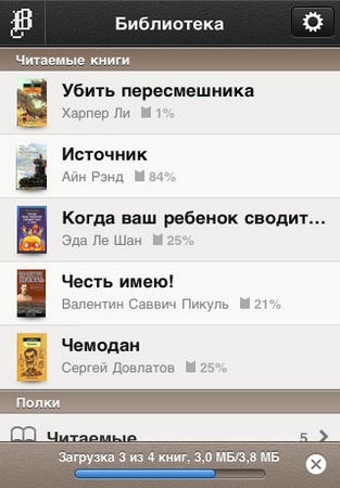 Bookmate для iPad