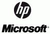 HP and Microsoft Logos