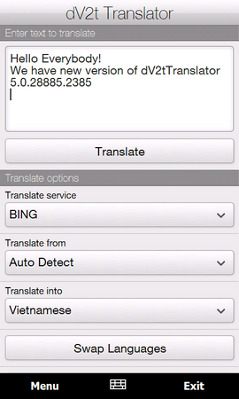 dV2t Translator