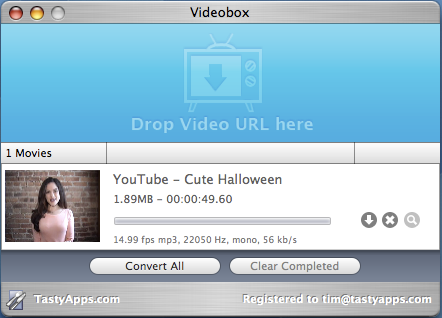 Скриншот Videobox для Mac