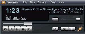 Скриншот программы WinAmp
