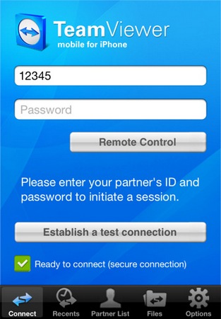 Teamviewer для iOS