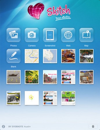 Skitch для iPad