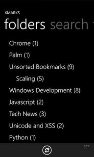 Синхронизация закладок Xmarks доступна для Windows Phone 7