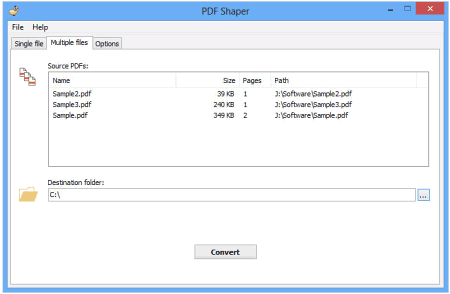 PDF Shaper