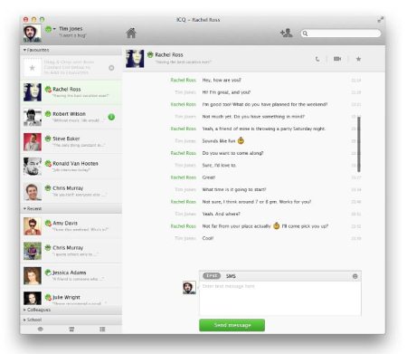 ICQ для Mac OS