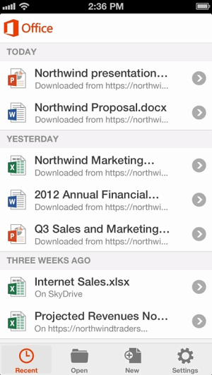 Microsoft Office Mobile