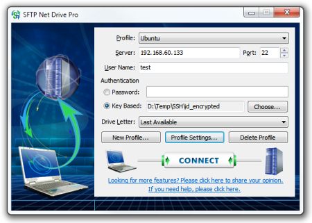 SFTP Net Drive