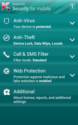 Kaspersky Security for Mobile