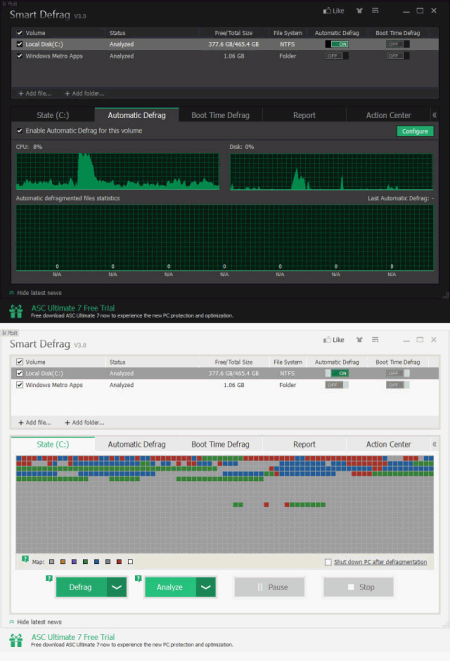 IObit SmartDefrag