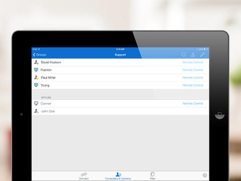 Teamviewer HD for Remote Control