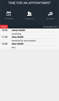 «Расписание клиентов» для Android поможет специалистам, занимающимся частной практикой