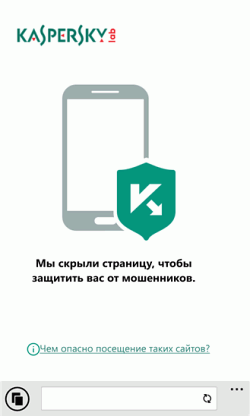 Безопасный браузер для Windows Phone