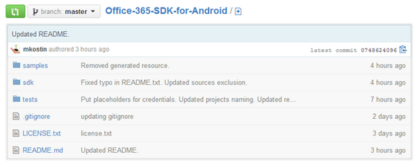 Office Android SDK