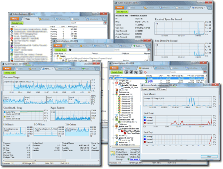 Интерфейс System Explorer