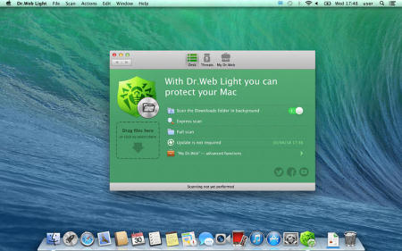 Dr.Web Light для Mac OS X