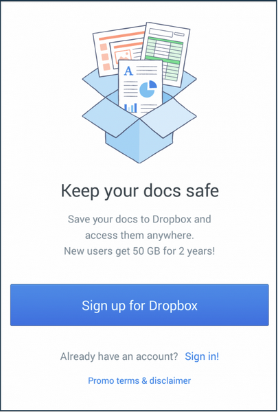 Dropbox дарит 50 Гбайт места покупателям  Samsung Galaxy Note 4