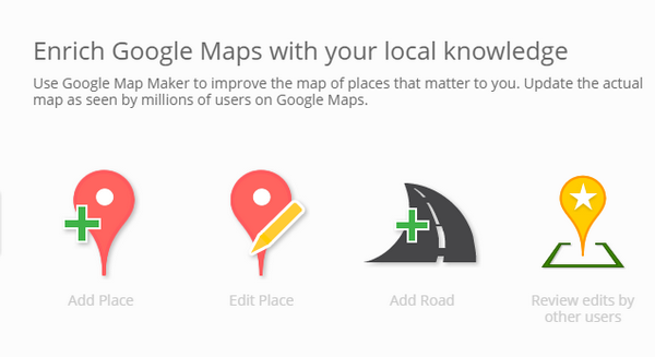 Сервис Google Map Maker появился  в России