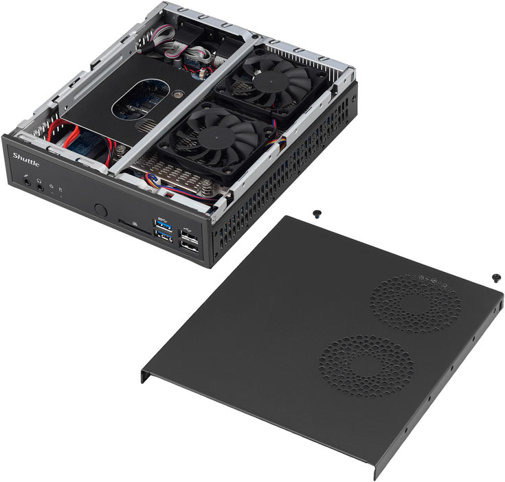 Рекомендованная цена Shuttle DH170 — 224 евро