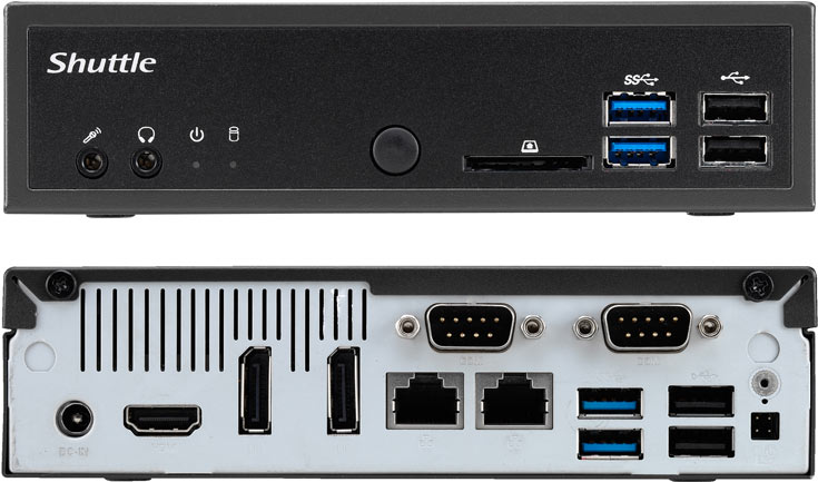 Рекомендованная цена Shuttle DH170 — 224 евро