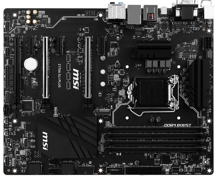 Основой звуковой подсистемы MSI Z170A SLI Plus служит кодек Realtek ALC1150
