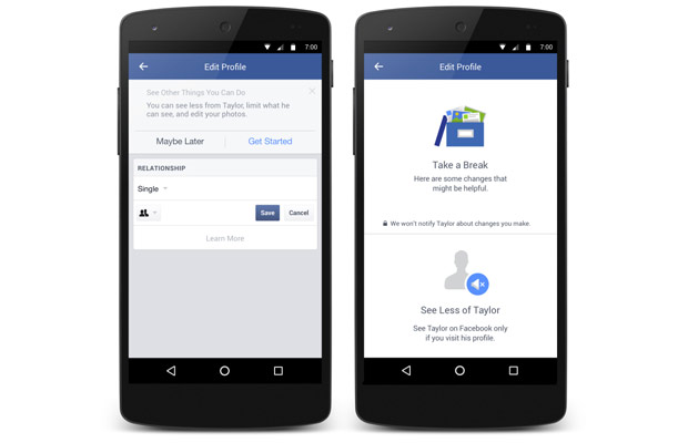 Facebook тестирует услугу для людей, которые разводятся