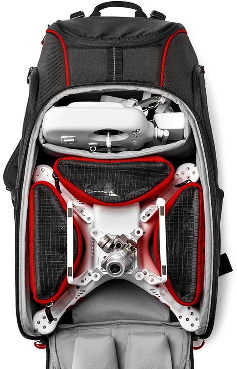 Manfrotto Aviator D1 Drone Backpack — первый рюкзак для фототехники с отделением для дрона