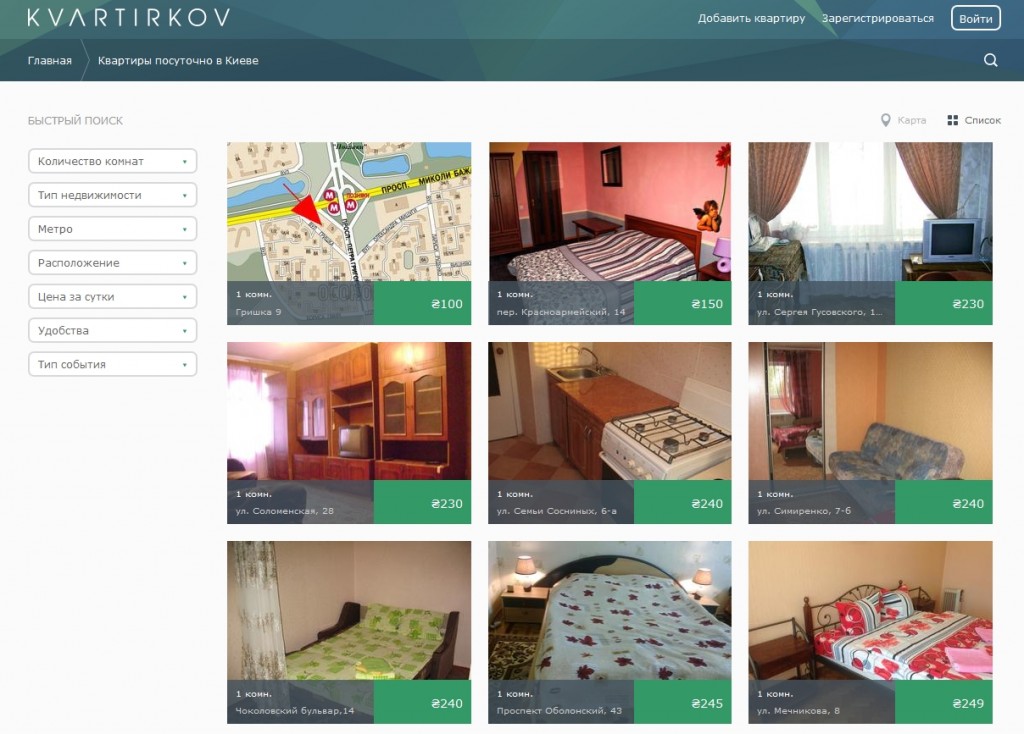 Как снять квартиру на Новый год при помощи Интернета