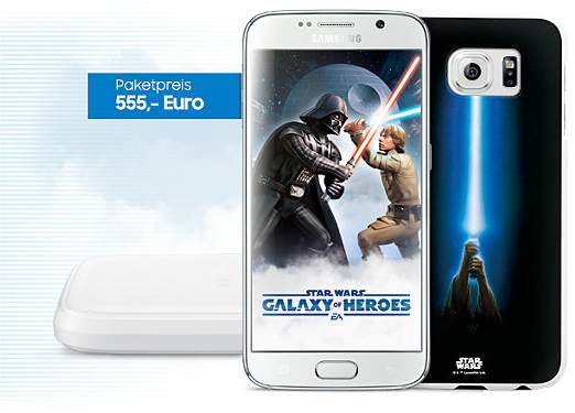 Samsung Galaxy S6 Star Wars Galaxy of Heroes Edition - вам светлую или темную сторону силы?