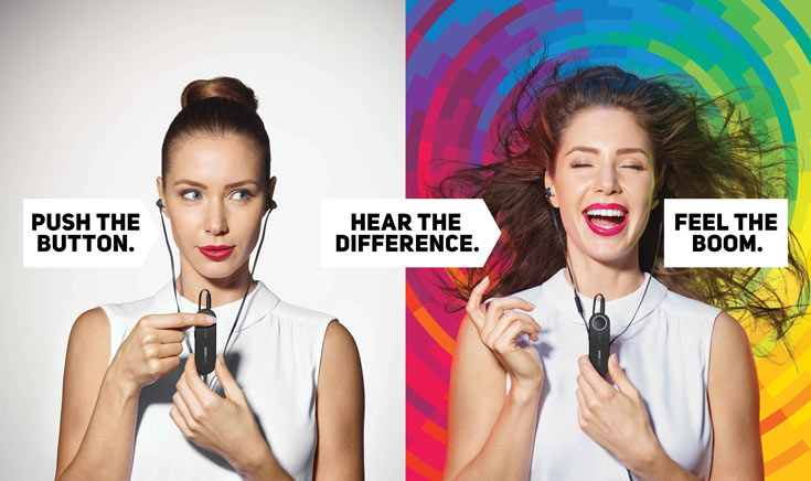 Работу BoomStick обеспечивает встроенный аккумулятор