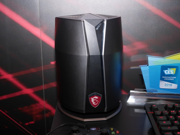 ПК MSI Vortex похож на Apple Mac Pro