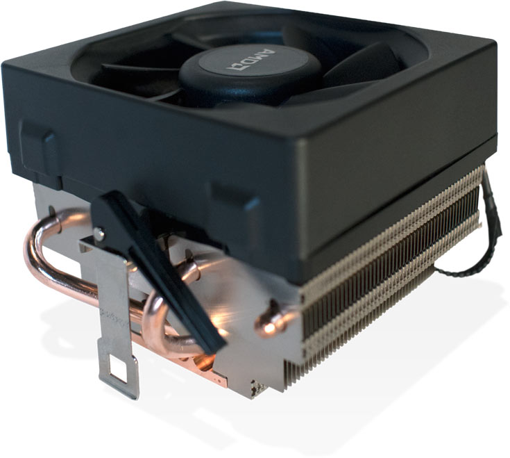 Wraith — новый штатный охладитель для процессоров AMD, тихий и высокопроизводительный
