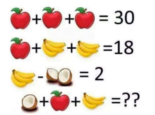 Детская задачка заинтриговала пользователей Интернета