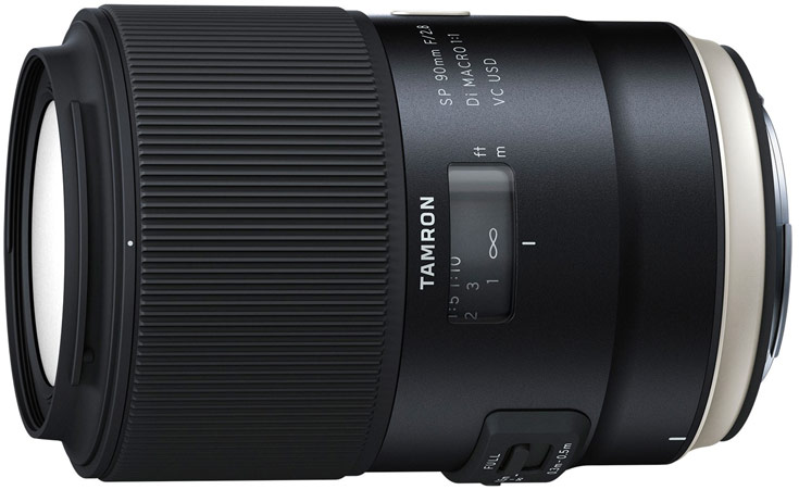 Продажи объективов Tamron SP 90mm F/2.8 Di MACRO 1:1 VC USD (F017) должны начаться в марте по цене $649