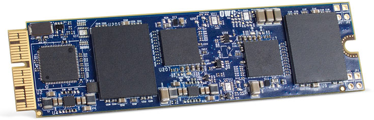 Новые SSD OWC Aura объемом 480 ГБ и 1 ТБ стоят $348 и $598 соответственно