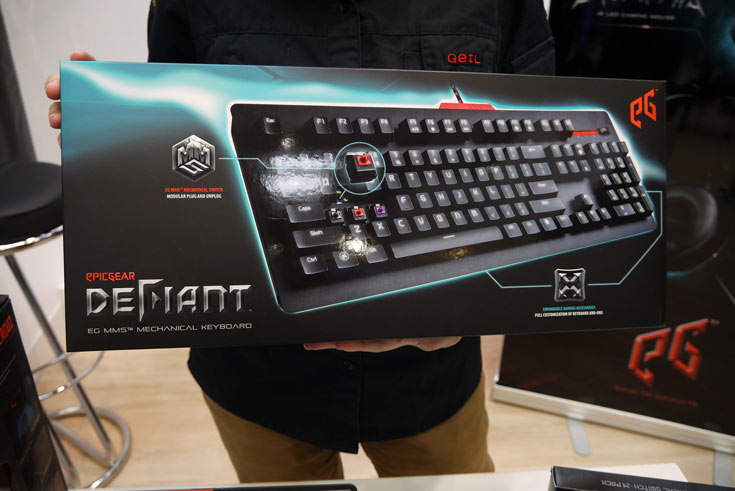 Конструкция Defiant позволяет заменять переключатели