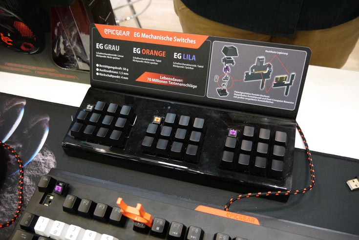 Конструкция Defiant позволяет заменять переключатели