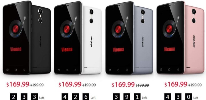 Музыкальный Ulefone Vienna за $170 с таинственным подарком