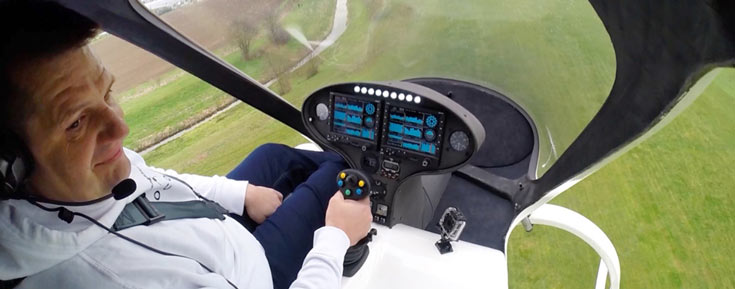 Начались пилотируемые полеты мультикоптера Volocopter VC200